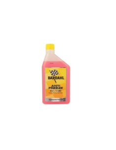 BARDAHL Antifreeze OA Tech Antigelo Rosso Red Concentrato -37°C +108°C 1 LT