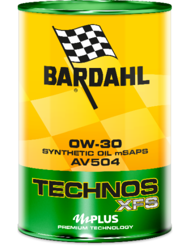 BARDAHL TECHNOS XFS C3 AV504 0W30 Olio Motore Lubrificanti Auto 1 LT