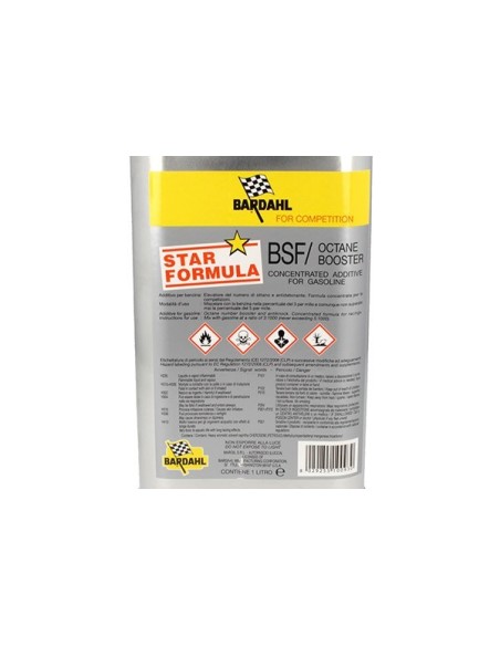 BARDAHL BSF OB Octane Booster Additivo Speciale Formula Concentrato Antidetonante Per Benzina 1 LT