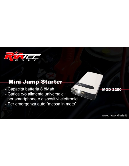 batteria mini multi uso portatile