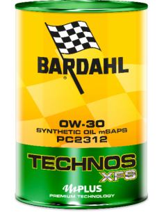 BARDAHL TECHNOS XFS PC2312 0W30 Olio Motore Lubrificanti Auto 1 LT