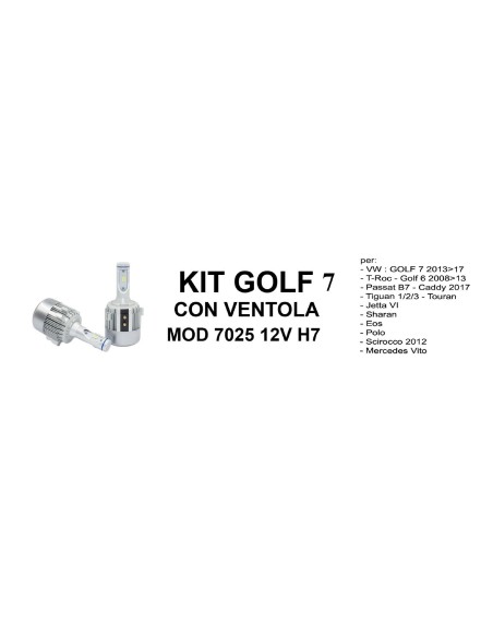 Kit Led Anabbagliante T Roc plug-in