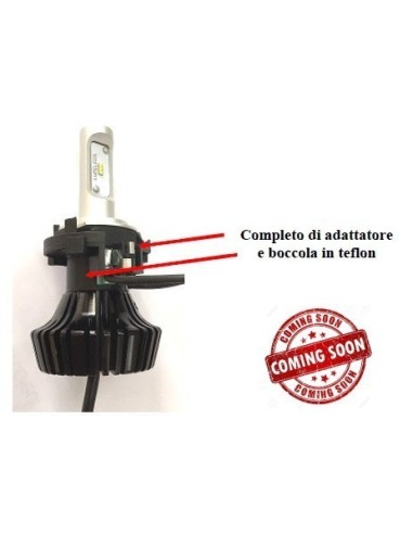 Kit Led Anabbagliante Caddy 2017 (adattatore Lampade in Plastica)