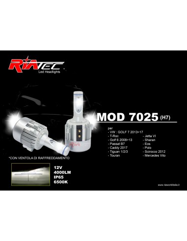 Kit Led h7 supporto integrato