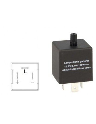 Relè per Intermittenza Frecce Led 3Pin