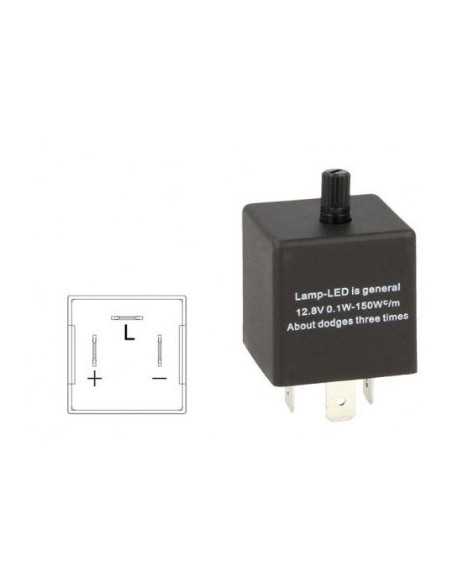 Relè Intermittenza Frecce Led 3Pin italy