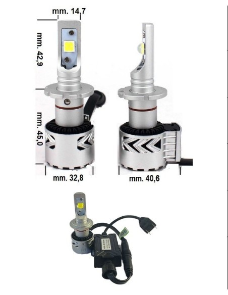 Kit Led Anabbaglianti 508 Lenticolare