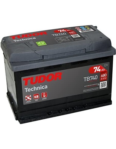Batteria Tudor 12v 74A 680ah