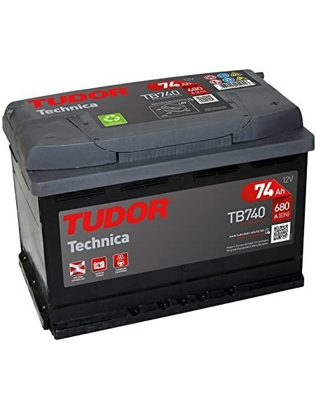 Batteria Tudor 12v 74A 680ah