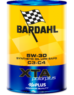 BARDAHL XTA Polarplus C3 C4 SAE 5W30 LowSAPS Olio Motore Lubrificanti Auto 1 LT