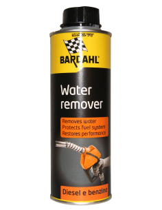 BARDAHL Water Remover Additivi Elimina Acqua Nel Carburante Per Motori Benzina Diesel Da 300 ML