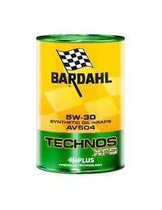 BARDAHL TECHNOS XFS AV504 5W30 Olio Motore Lubrificanti Auto 1 LT