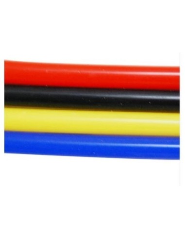Tubo al Silicone Giallo 0.5 MT 4x8