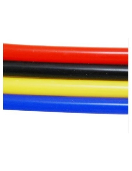 Tubo al Silicone Giallo 0.5 MT 4x8