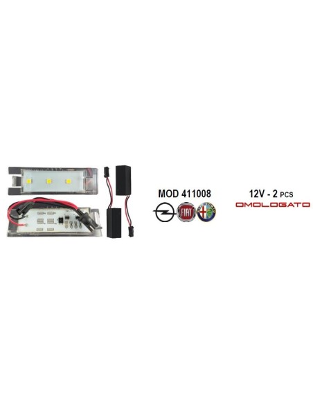 Kit luci Targa Linea Mini Countryman 2010
