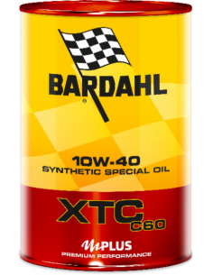 BARDAHL XTC C60 SAE 10W40 Lubrificanti Auto Olio Motore Benzina Diesel 1 LT