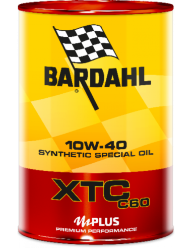 BARDAHL XTC C60 SAE 10W40 Lubrificanti Auto Olio Motore Benzina Diesel 1 LT