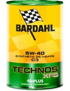 BARDAHL TECHNOS XFS C3 5W40 Olio Motore Lubrificanti Auto 1 LT