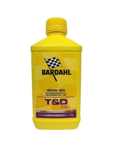 BARDAHL T&D Oil SAE 80W90 Lubrificante Speciale Per Trasmissioni e Differenziali di Veicoli Industriali 1 LT