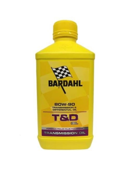 BARDAHL T&D Oil SAE 80W90 Lubrificante Speciale Per Trasmissioni e Differenziali di Veicoli Industriali 1 LT