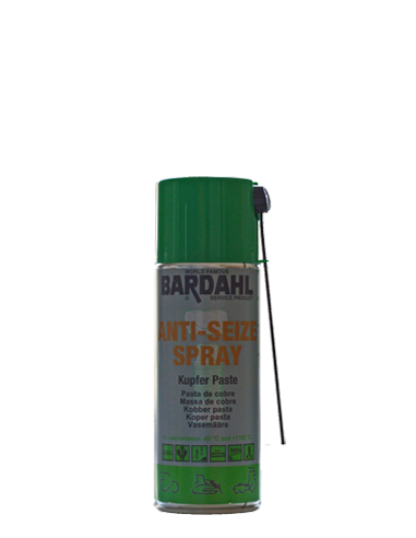 BARDAHL Anti Seize Spray Pasta Lubrificante e di MONTAGGIOA Base Polvere di Rame 400ml