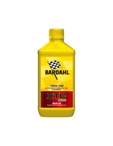 BARDAHL XTC C60 SAE 10W40 Lubrificanti Moto Olio Motore Benzina 1 LT