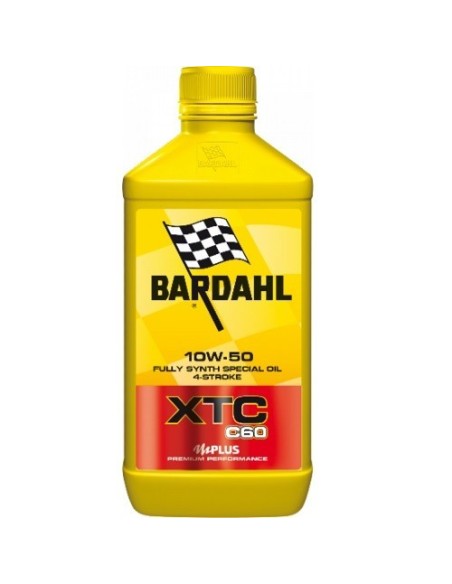 BARDAHL Moto XTC C60 10W50 Lubrificanti Olio Motore Moto 4 Tempi 1 LT
