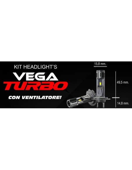 Kit Led Vega Turbo H7 H18