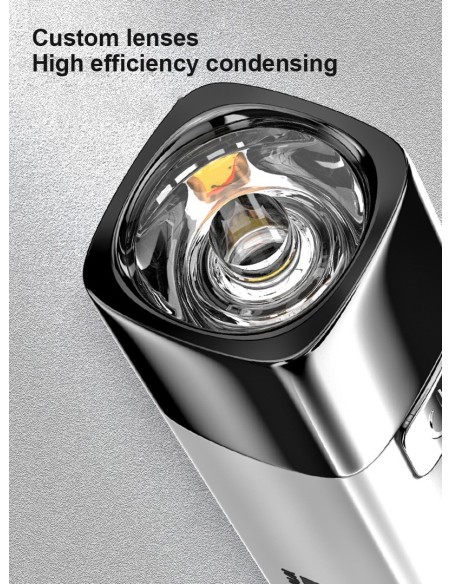 Torcia Super Led caricabile usb