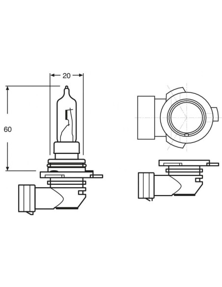 Kit Led Mini Fan 2.0 HIR2 - 9012 Parabola