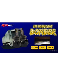 Kit Led H7 18-60V Bomber SINGOLO