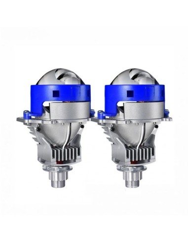 Kit gruppo Fari Full Led Lenticolari a Vite