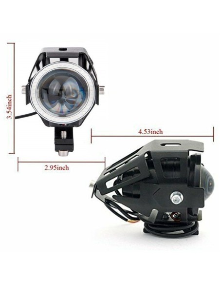Faretto universale Moto Turismo 2pz modello 2