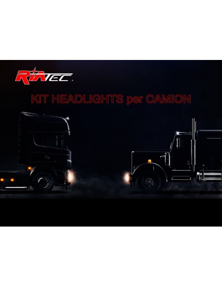 Kit Led Biradiator H4 18-60V Camion