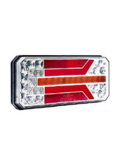 Kit Fari Full Led posteriori Rettangolari 12V 24V