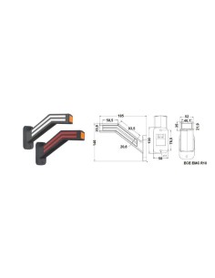 Luci ingombro Led universali 12V 24V SX 2