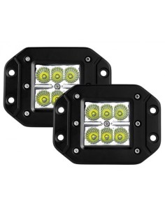 Faretto universale quadrato 12V-24V incasso