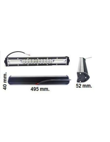 Barra a Led in alluminio 12V-24V 180W EPISTAR