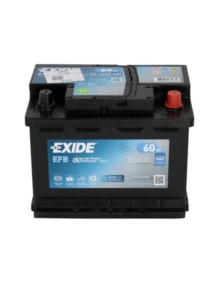 Batteria Exide 60A start&stop