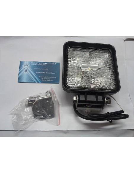 Faretto universale quadrato 12V-24V epistar