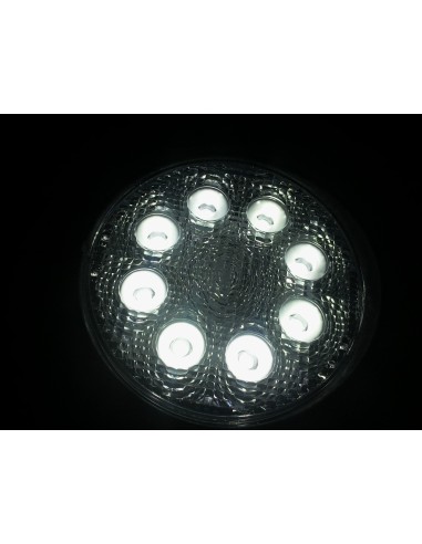 Faretto universale tondo 12V-24V 18W epistar