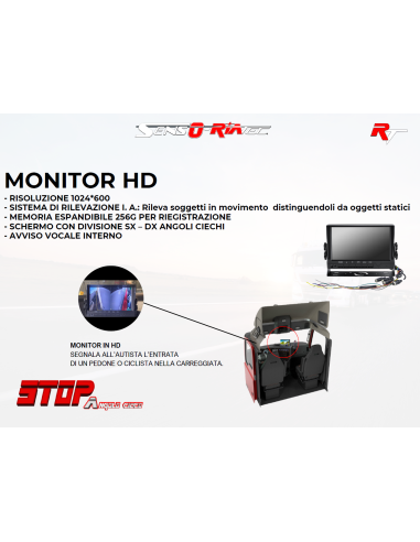 Senso Riatec Angolo Cieco Camion