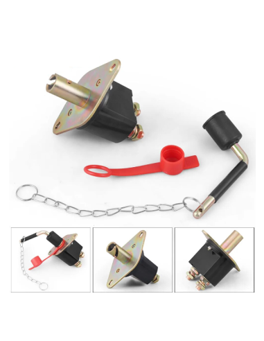 Stacca batteria manuale con catena