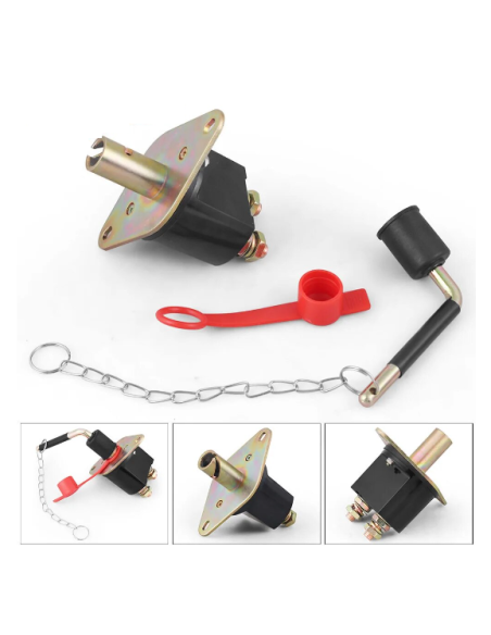 Stacca batteria manuale con catena