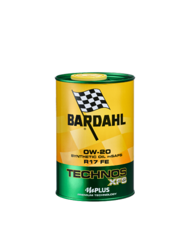 BARDAHL TECHNOS R17 FE 0W-20 Olio Motore Lubrificanti Auto 1 LT
