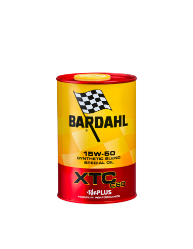 BARDAHL XTC C60 15W50 Lubrificanti Auto Olio Motore Benzina Diesel 1 LT