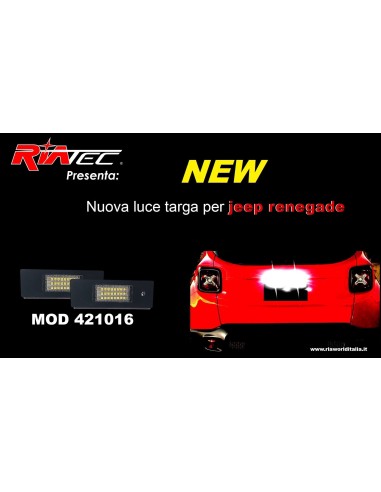 Kit luci Targa Renault Clio Megane