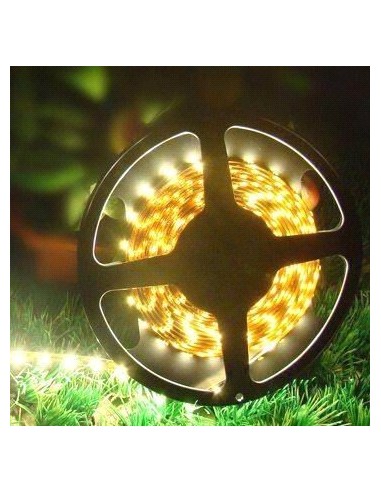 Bobina 5 Metri 300 Led Grossi  Bianco Caldo