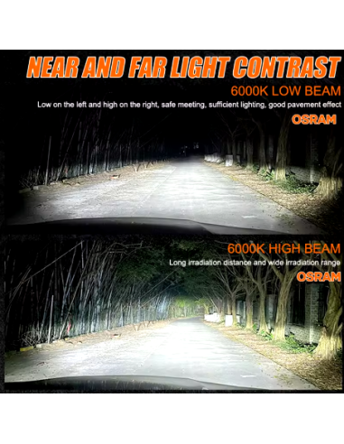 Kit Osram conversione Led D3S D3R D8S 6500K