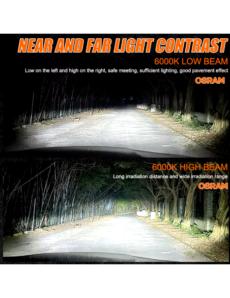 Kit Osram conversione Led D3S D3R D8S 6500K